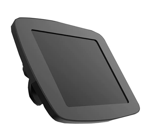 Bouncepad Wallmount Kiosk with Exposed Front Camera and Home Button for A8 10.5" Tablet - Black