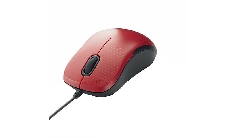 Verbatim Silent Wired USB-C Optical Mouse - Red