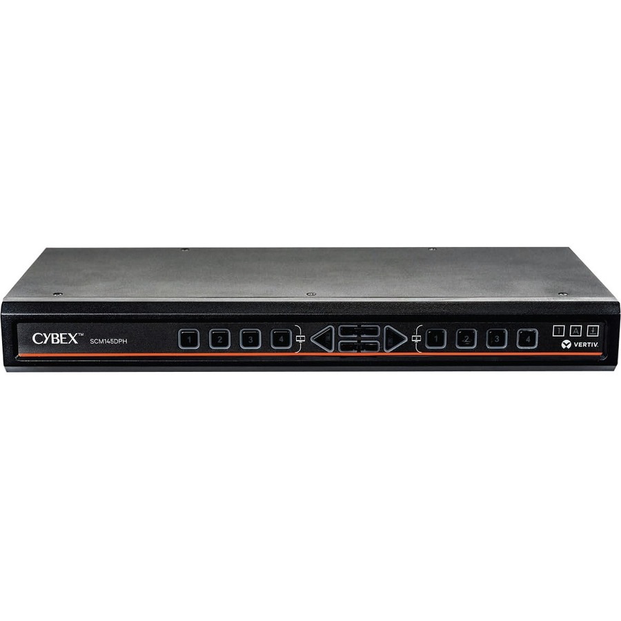 Vertiv Avocent Cybex Secure Desktop KVM Switch, 4 Port, Common Access Card,