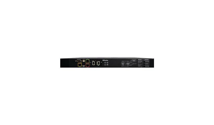 Raritan Intelligent Rack Transfer Switch PX3TS-5191CR - power control unit