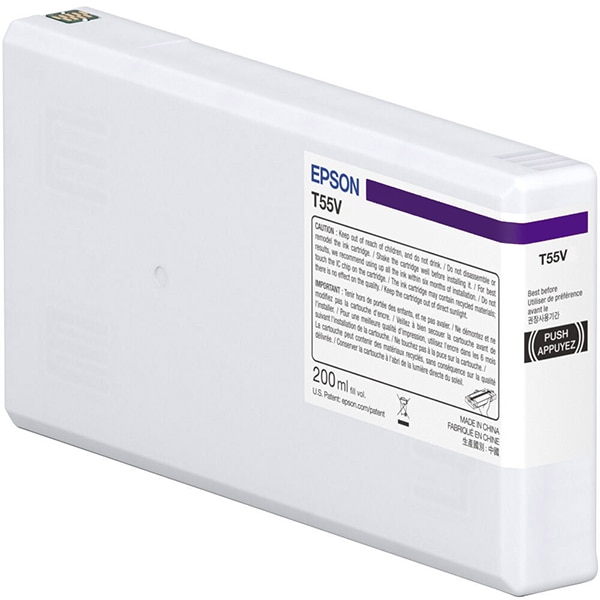 Epson T55V - violet - original - ink cartridge