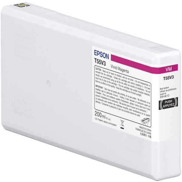 Epson T55V - vivid magenta - original - ink cartridge