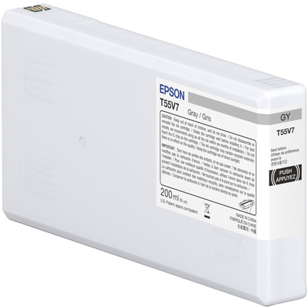 Epson T55V - gray - original - ink cartridge