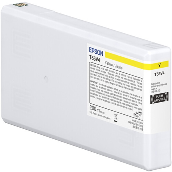 Epson T55V - yellow - original - ink cartridge