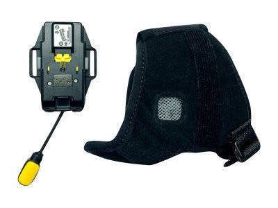 Zebra Enterprise - barcode scanner hand mount and hand wrap - left - large