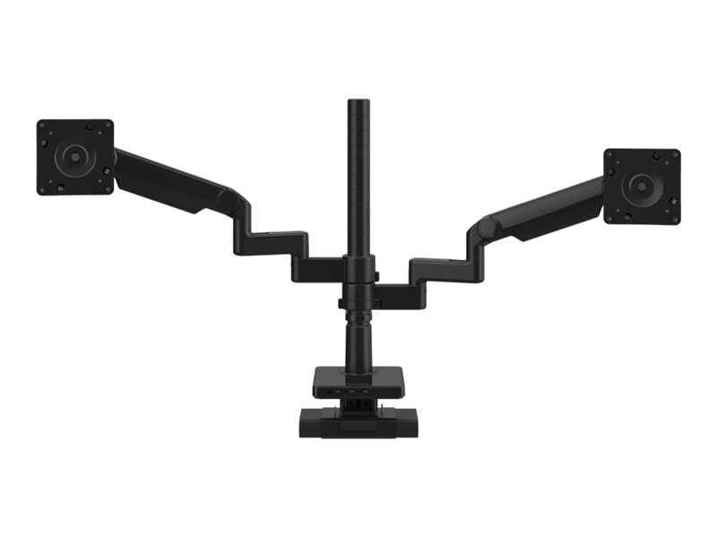 Humanscale M/FLEX M2.1 mounting kit - for 2 LCD displays - black, black trim