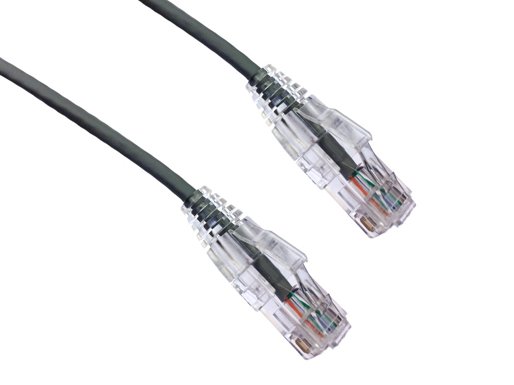 Axiom BENDnFLEX 3' CAT6 Ultra Thin Snagless Patch Cable - Gray
