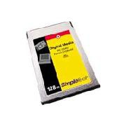SimpleTech Flash memory card - 128 MB - PC Card
