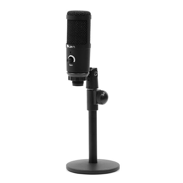 Ikan HomeStream USB Condenser Cardioid Microphone - Black