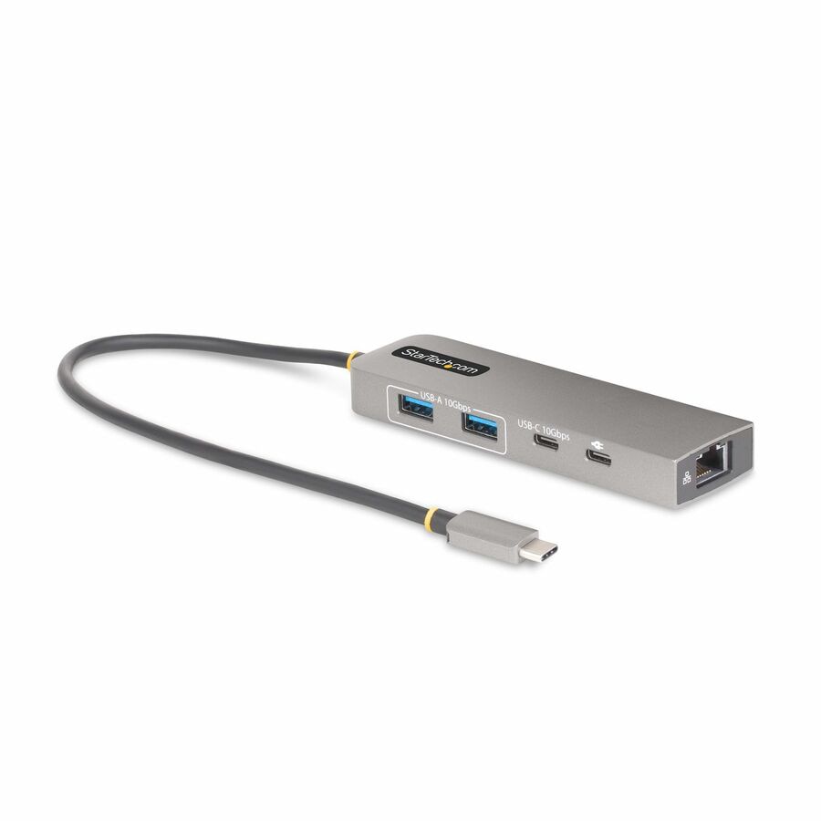 StarTech 3-Port USB-C Hub with 2.5 Gb Ethernet and 100W PD Passthrough - Thumbnail 2