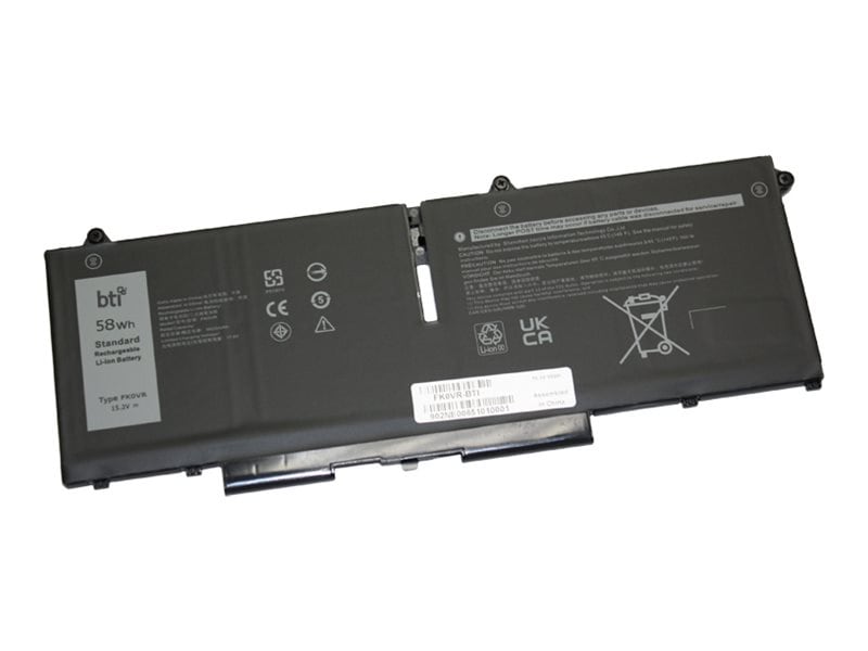 BTI - notebook battery - Li-Ion - 3820 mAh - 58 Wh