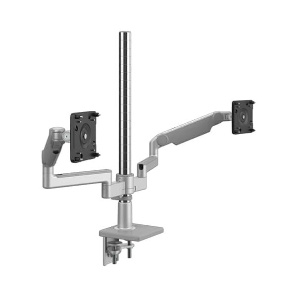 Humanscale M/Flex M2.1 Dual Monitor Arm with Clamp Mount