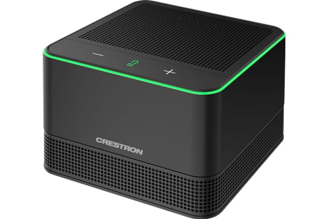 Crestron Flex Pod Wireless Speaker and Microphone - Black