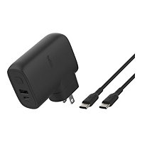 Belkin Hybrid PD Wall Charger 25W + Power Bank 5K - 1xUSB-C 1xUSB-A with USB-C Cable - Portable