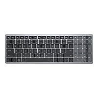 Dell KB740 - keyboard - compact, multi device - QWERTY - Canadian French - titan gray