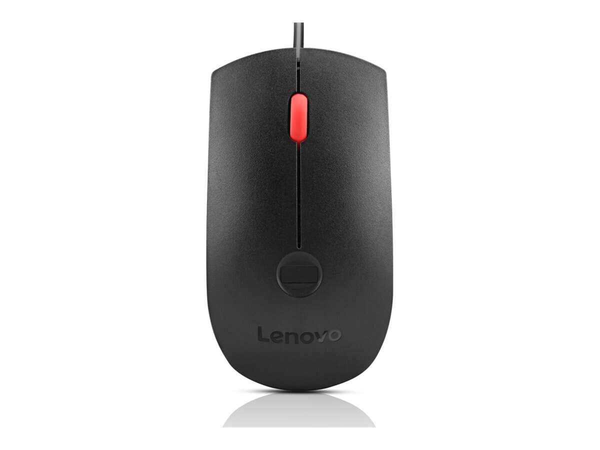 Lenovo - mouse - USB-A - black