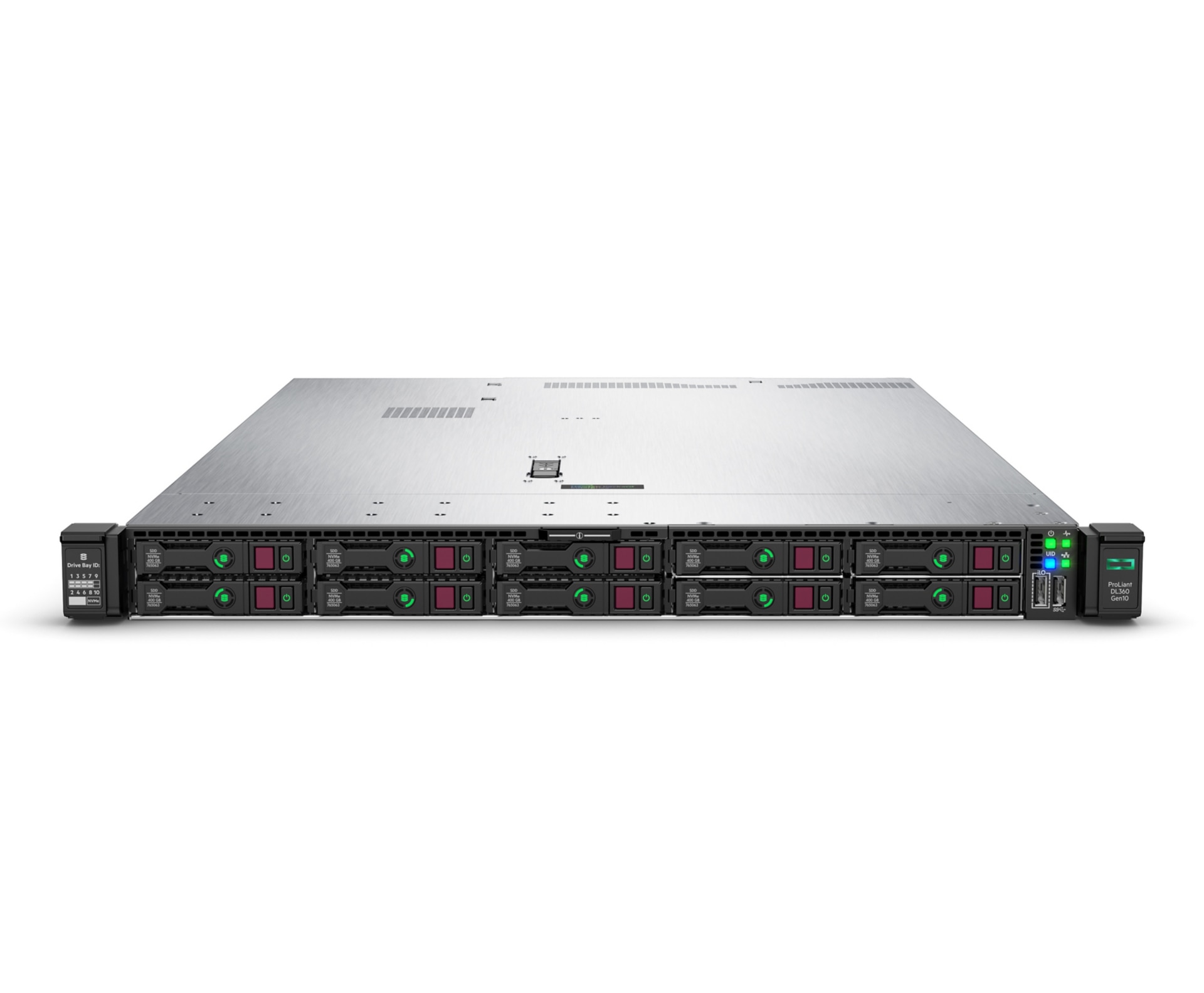 HPE ProLiant DL360 Gen10  Smart Choice - Xeon Silver 4208 2.1 GHz - 64 GB - SSD 2 x 480 G -  2 x 800W - rack server