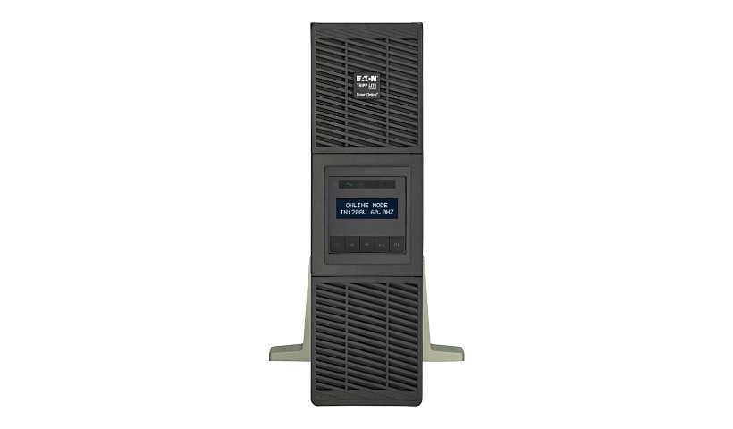 Eaton Tripp Lite series UPS Smart Online 6000VA 5400W 208V 2 L6-20R and 2 L6-30R 3URM