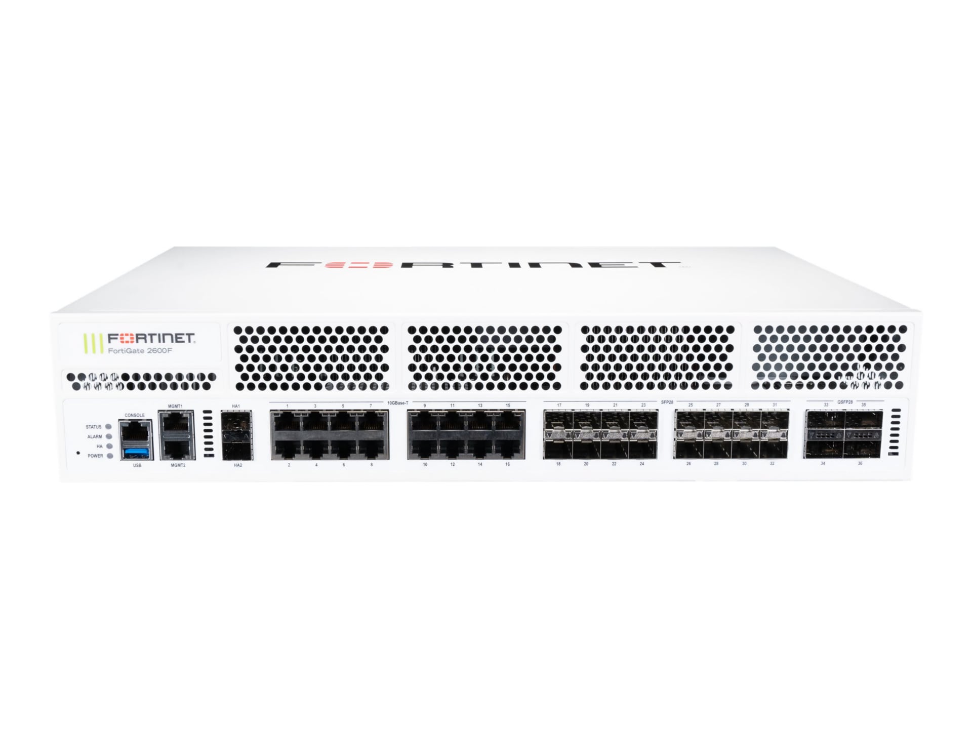 Fortinet FortiGate 2601F - security appliance - with 3 years FortiCare Premium Support + 3 years FortiGuard Enterprise