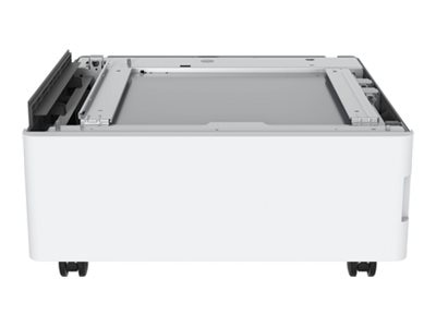 Lexmark printer cabinet with caster base
