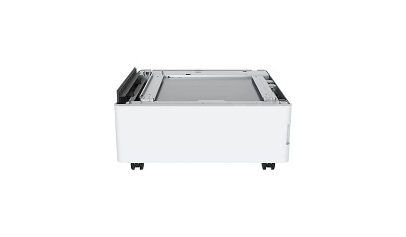Lexmark printer cabinet with caster base