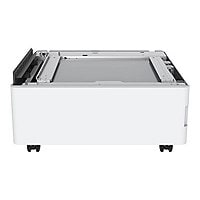 Lexmark printer cabinet with caster base
