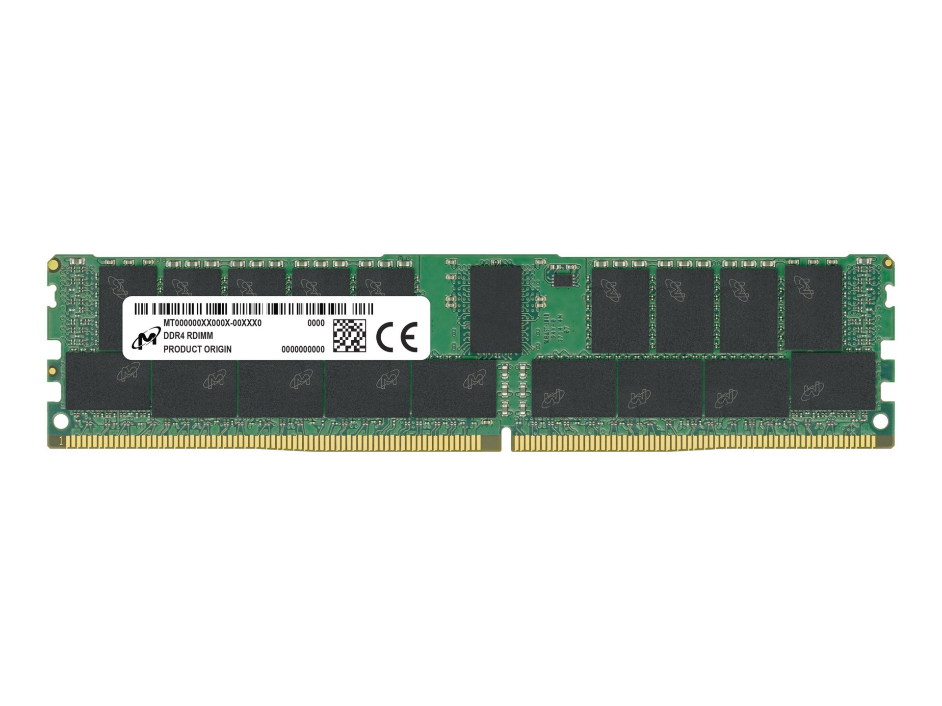 Micron - DDR4 - module - 16 GB - DIMM 288-pin - 3200 MHz / PC4-25600