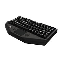 TG3 USB Red Backlit Keyboard with Center Touchpad - Black