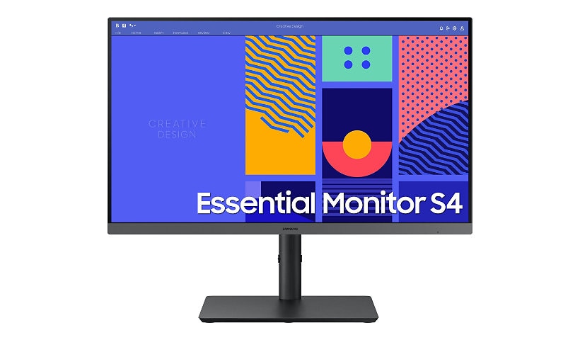 Samsung S24C432GAN - S43GC Series - LED monitor - Full HD (1080p) - 24"