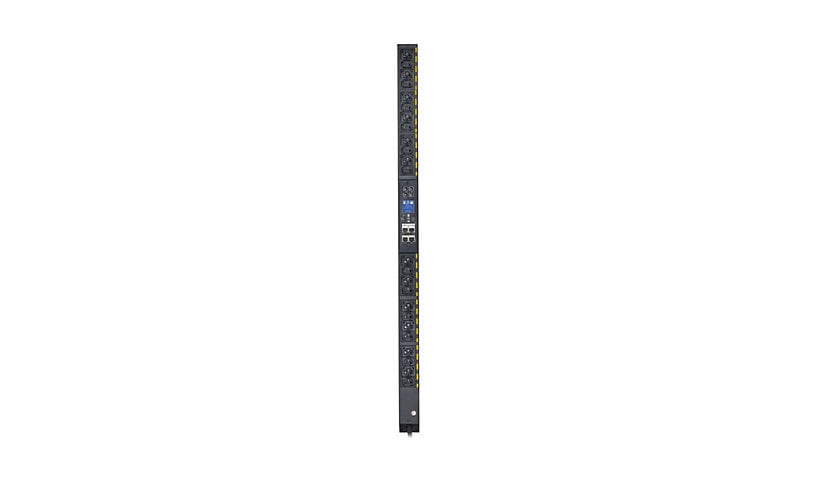 Eaton Single-Phase Managed Rack PDU G4, 100-240V, 24 Outlets, 16A, 3.8kW, C20/L6-20 Input, 10 ft. Cord, 0U Vertical