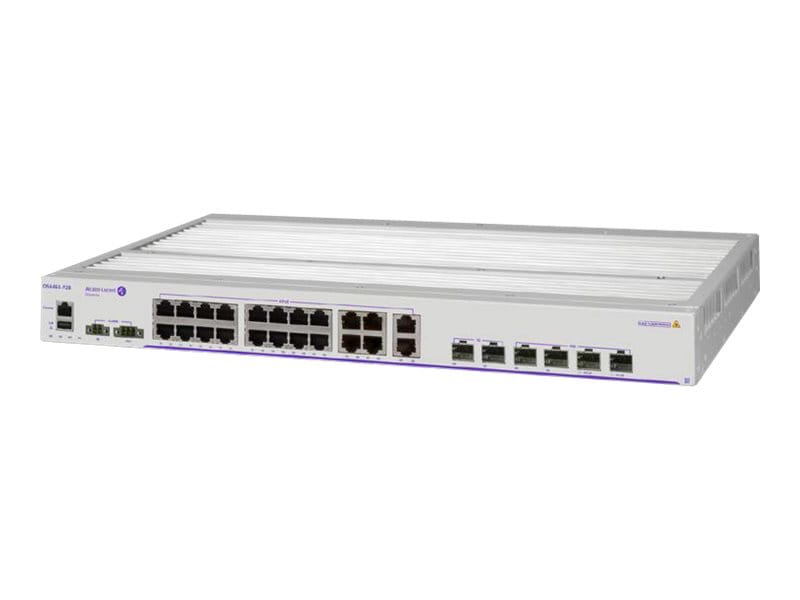 Alcatel-Lucent OmniSwitch 6465-P28 - switch - 28 ports - managed - rack-mountable