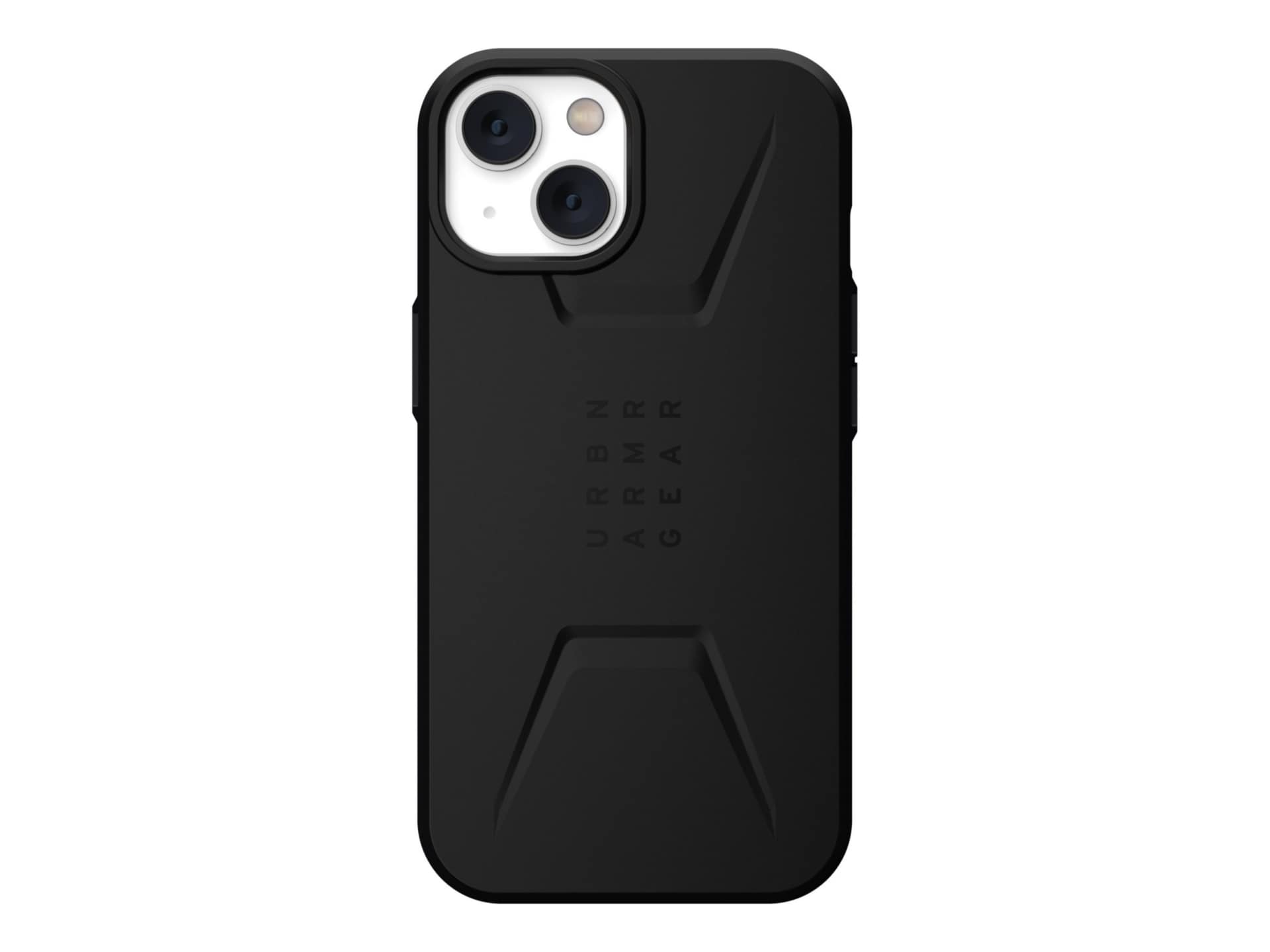UAG Rugged Case for iPhone 14 [6.1-in] - Civilian for MagSafe Black - back cover for cell phone