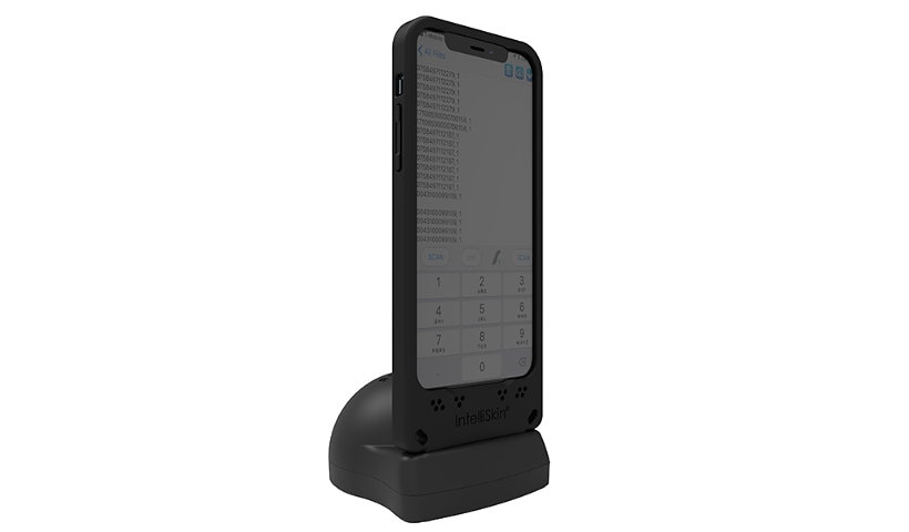 Socket Mobile DuraSled DS860 Barcode Sled Scanner with Single Charging Dock for iPhone 12/12 Pro/13/13 Pro/14/14 Pro