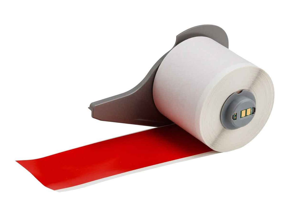 Brady - label tape - glossy - 1 roll(s) - Roll (5.08 cm x 15.24 m)
