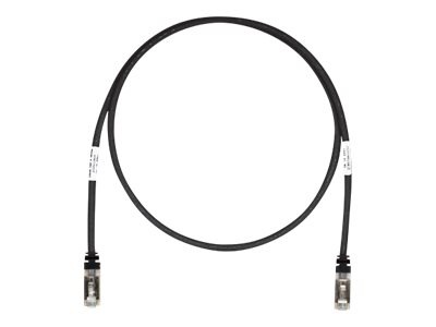 Panduit TX6A 10Gig patch cable - 10 ft - black