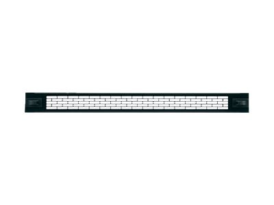 Middle Atlantic Forward 1RU Tool-Less Vented Rack Panel - Perforated with 74% Open Area - Flanged