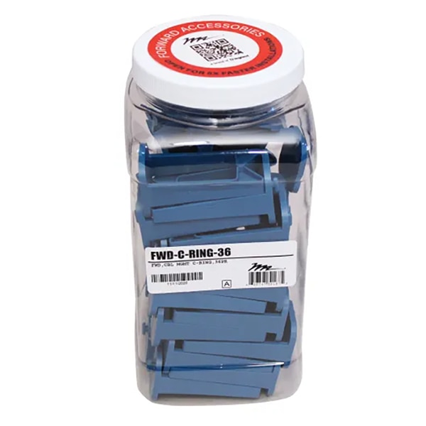 Middle Atlantic Forward Family cable management ring - style C