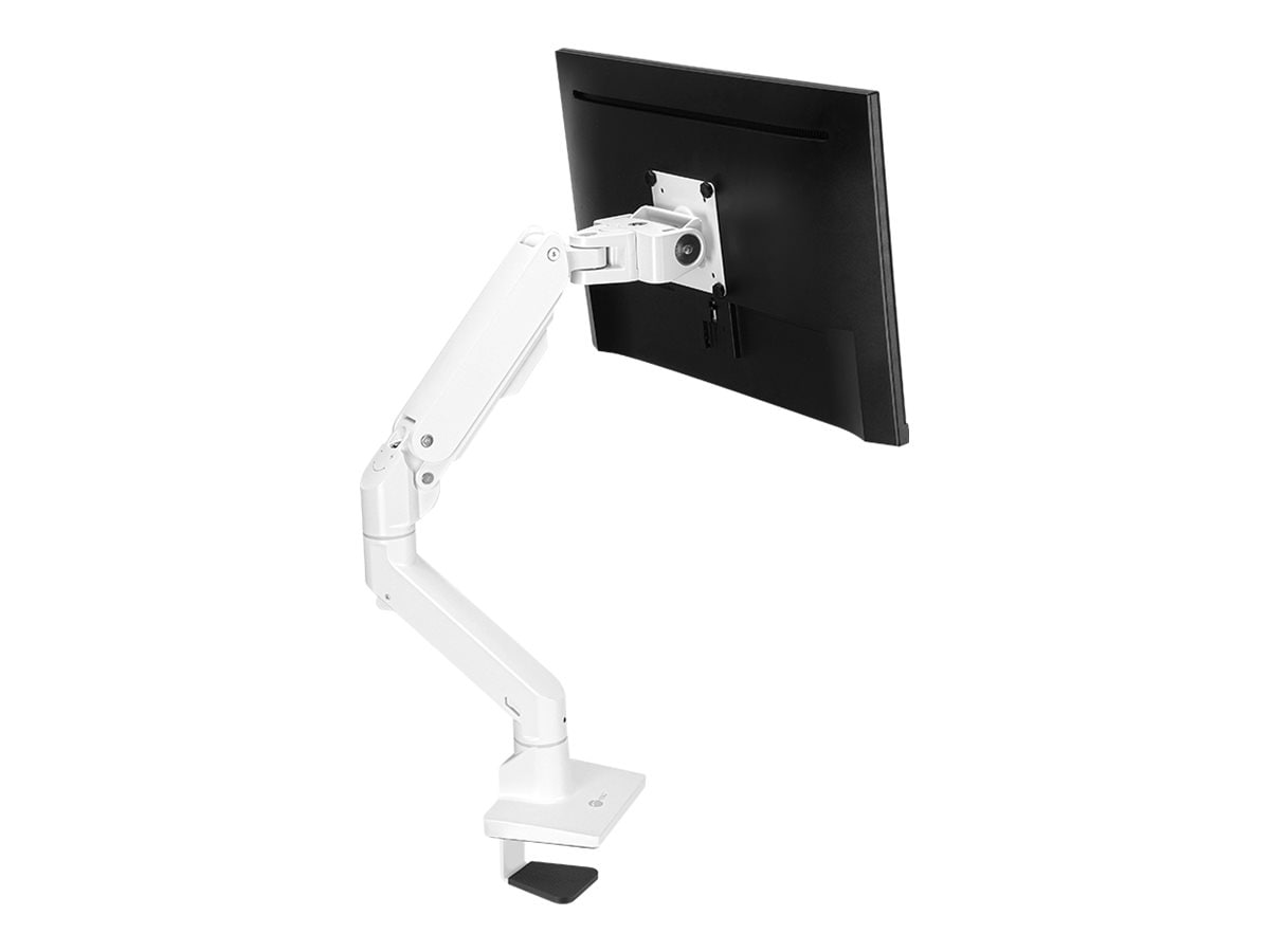 SIIG Single Heavy Duty 34"- 49" Monitor Arm with Easy Top Mounting - Weight Between 22-44 lbs mounting kit - heavy-duty