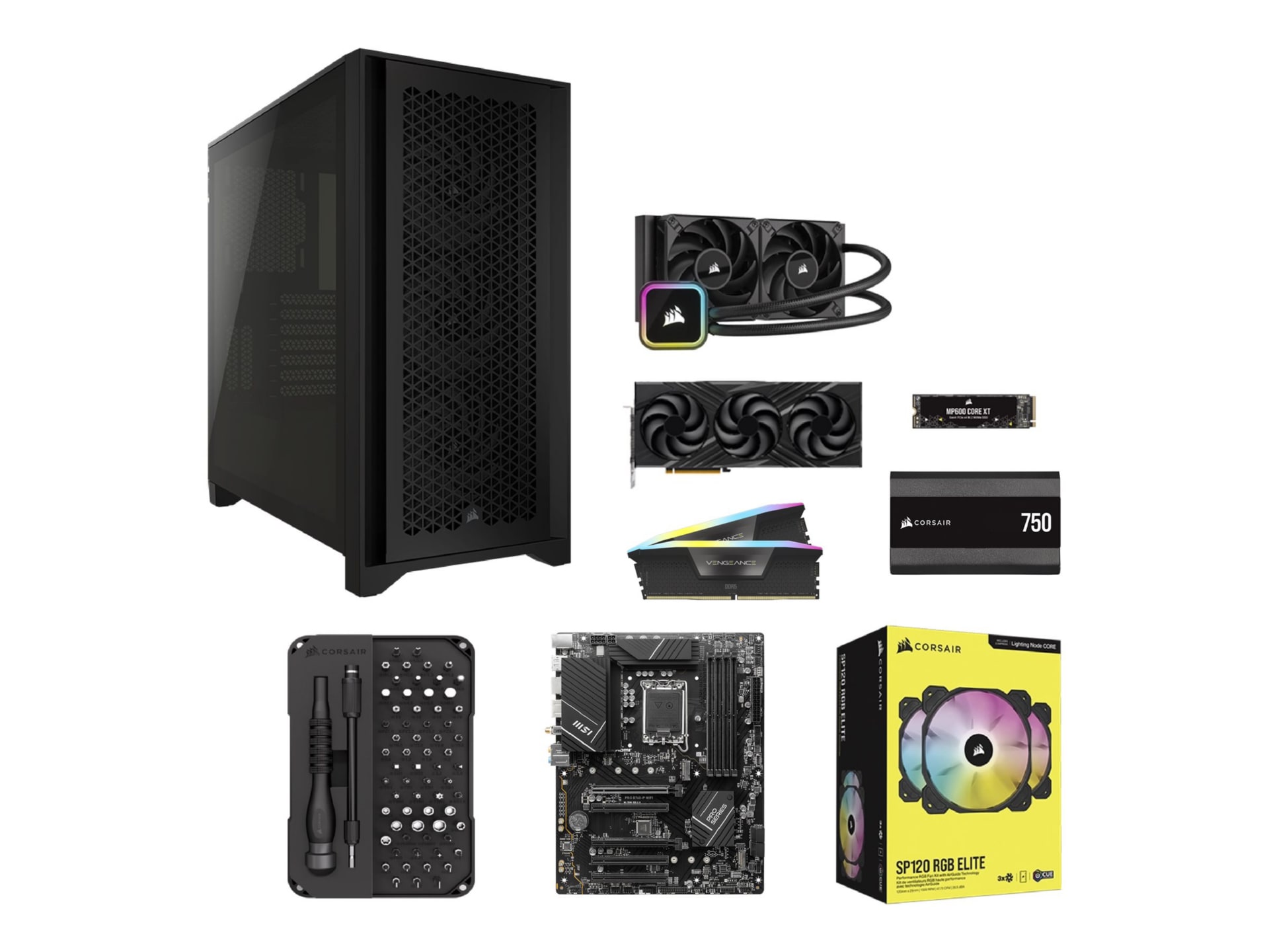 CORSAIR Core i7-14700KF 32GB RAM 1TB Build Kit