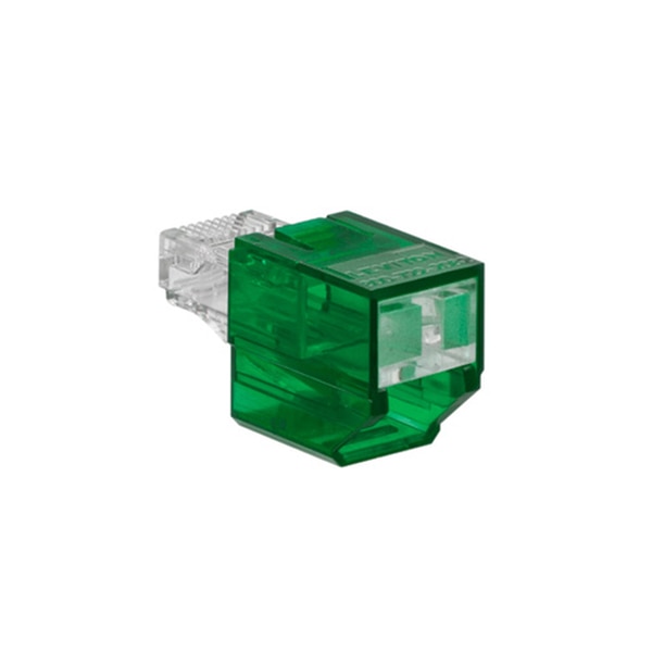 Leviton Secure RJ-45 Port Blocker - Green