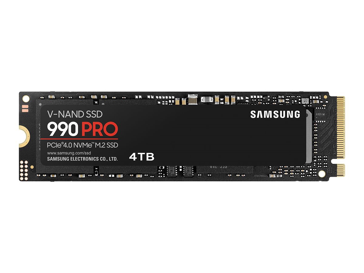 Samsung 990 PRO MZ-V9P4T0B - SSD - 4 TB - PCIe 4.0 x4 (NVMe)