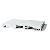 Cisco Catalyst 1200-24T-4X - switch - 24 ports - smart - rack-mountable