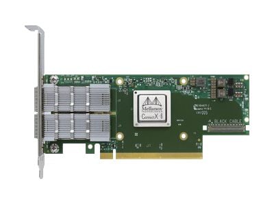 NVIDIA ConnectX-6 VPI MCX653106A-HDAT-SP - network adapter - PCIe 4.0 x16 - 100Gb Ethernet / 100Gb Infiniband QSFP56 x 2