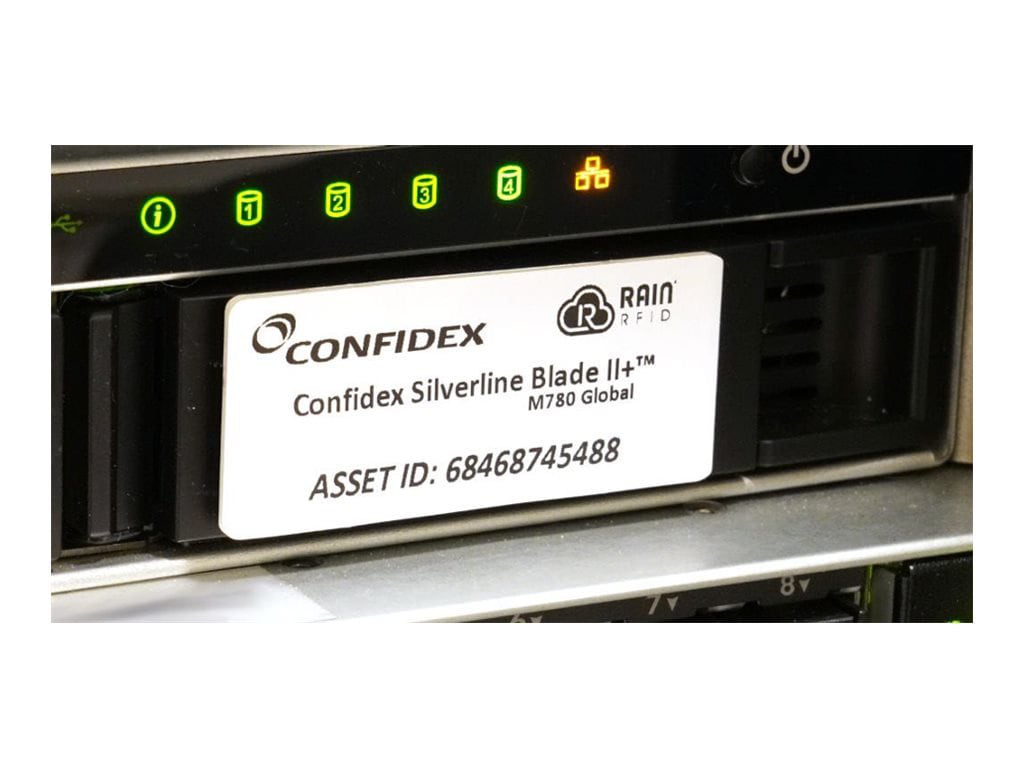 Zebra Confidex Silverline Blade II+ M780 Global - RFID labels - 400 pcs. -