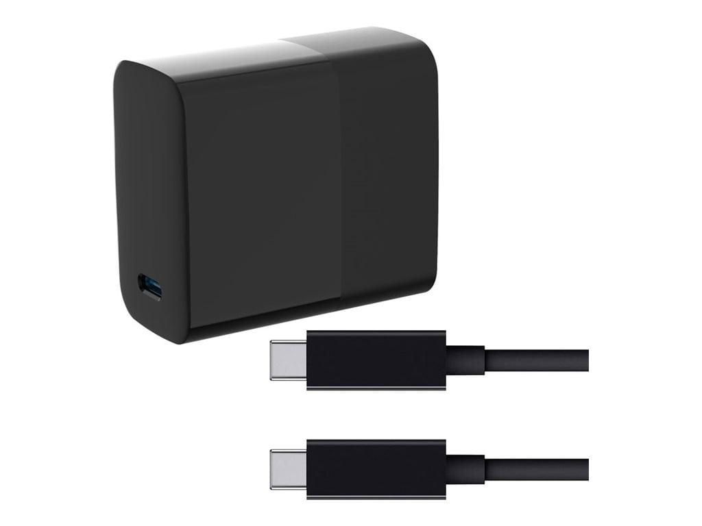4XEM 10' 65W USB-C to USB-C Laptop GaN Charging Kit - Black