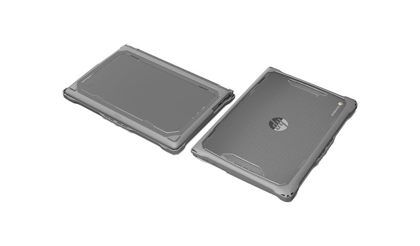MAXCases Extreme Shell-F2 Slide Case for G9/G8 Clamshell 11.6" Chromebook - Gray