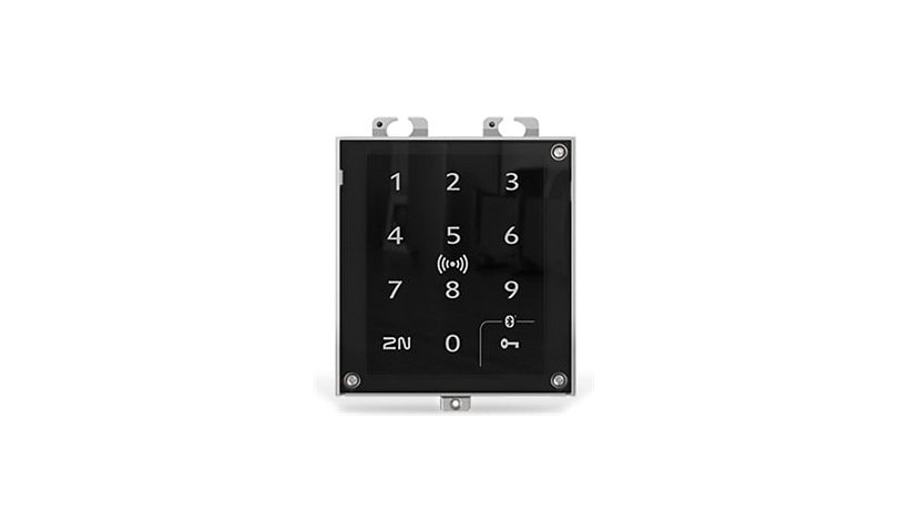 2N Access Unit 2.0 - access control terminal with RFID reader - touch keypad, secured - NFC, RFID, Bluetooth 5.0 LE