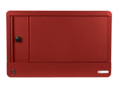 Bretford Cube Micro Station TVS16PAC - cabinet unit - for 16 tablets / notebooks - red