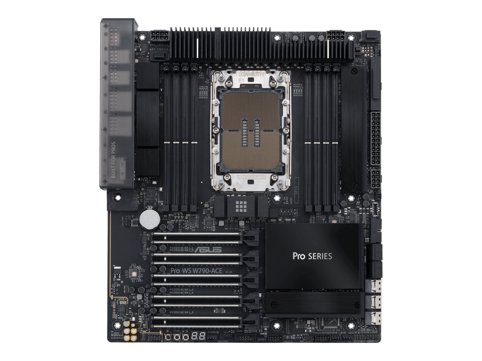 Asus PRO WS W790-ACE - motherboard - SSI CEB - LGA4677 Socket-E - W790