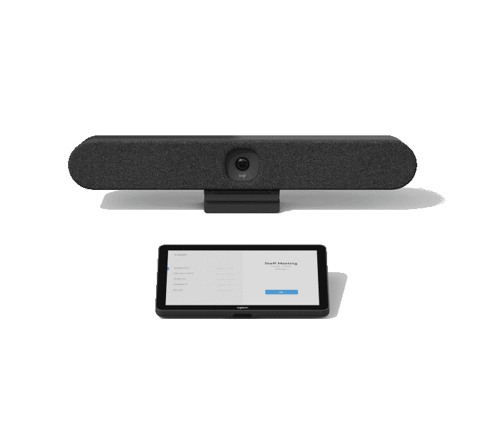 Logitech Huddle Room Universal VC Appliance with Tap Cat5e + Rally Bar Hudd